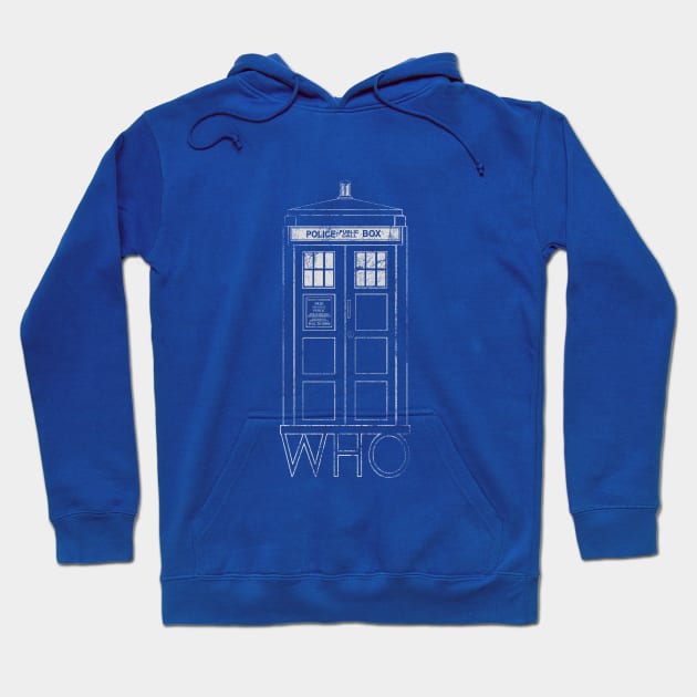 WHO Hoodie by LAZYJStudios